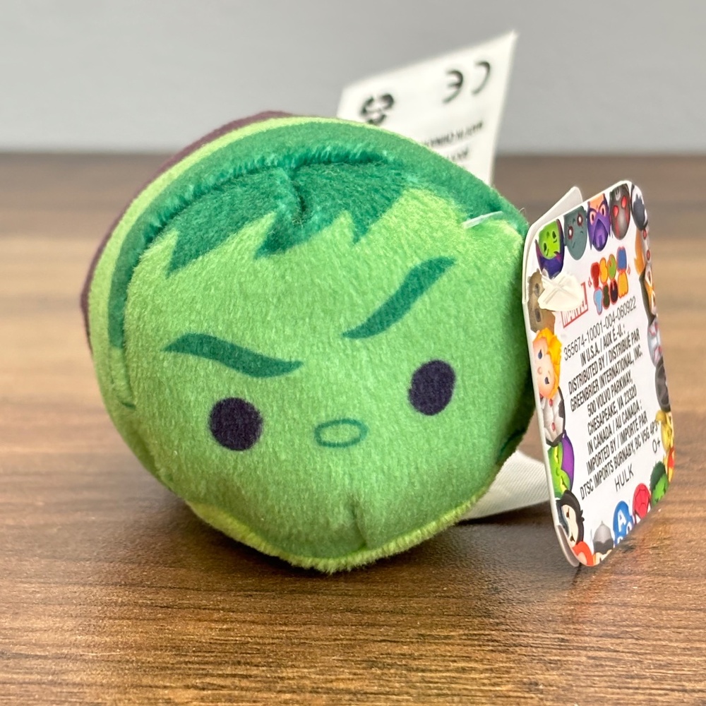 NWT INCREDIBLE HULK Marvel Avengers Collectible Tsum Tsum Plush 3" Stackable Toy